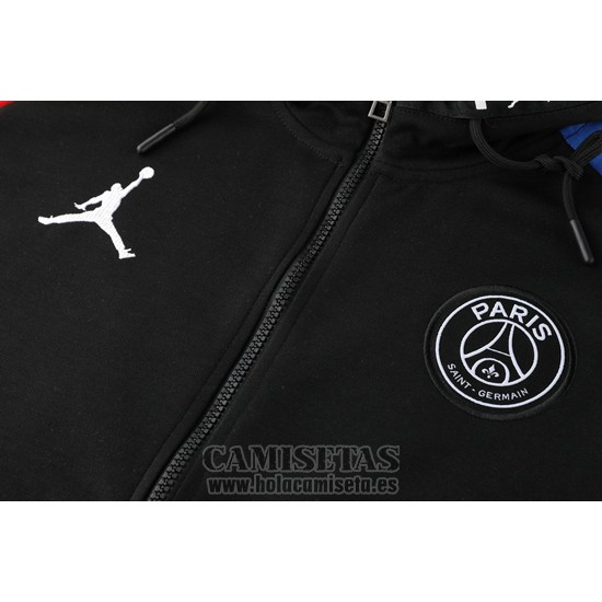 Chaqueta con Capucha del Paris Saint-Germain 2020-2021 Azul y Rojo